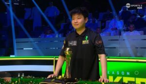 Zhao Xintong reigns at the Riyadh Season Snooker Championship