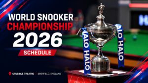 World Snooker Championship 2026 | Draw, Results, Live Scores & Schedule